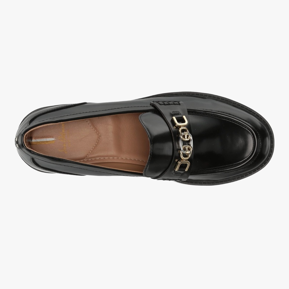 New Sam Edelman Women's Teagan Loafer Black Size 8 Medium - Picture 4 of 7